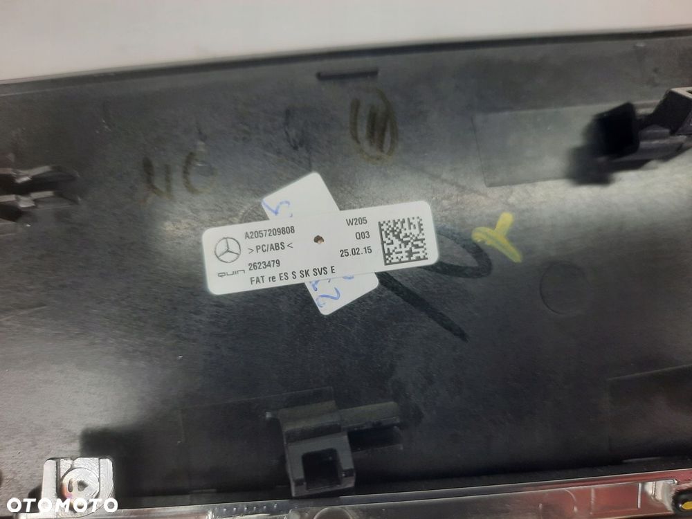 MERCEDES C W205 DEKORY LISTWY OZDOBNE POPIELNICZKA - 11