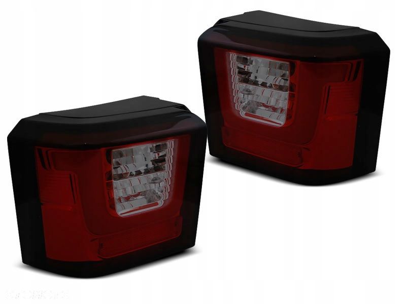 LAMPY TYLNE DIODOWE VW T4 90-03 LED BAR RED SMOKE - 1