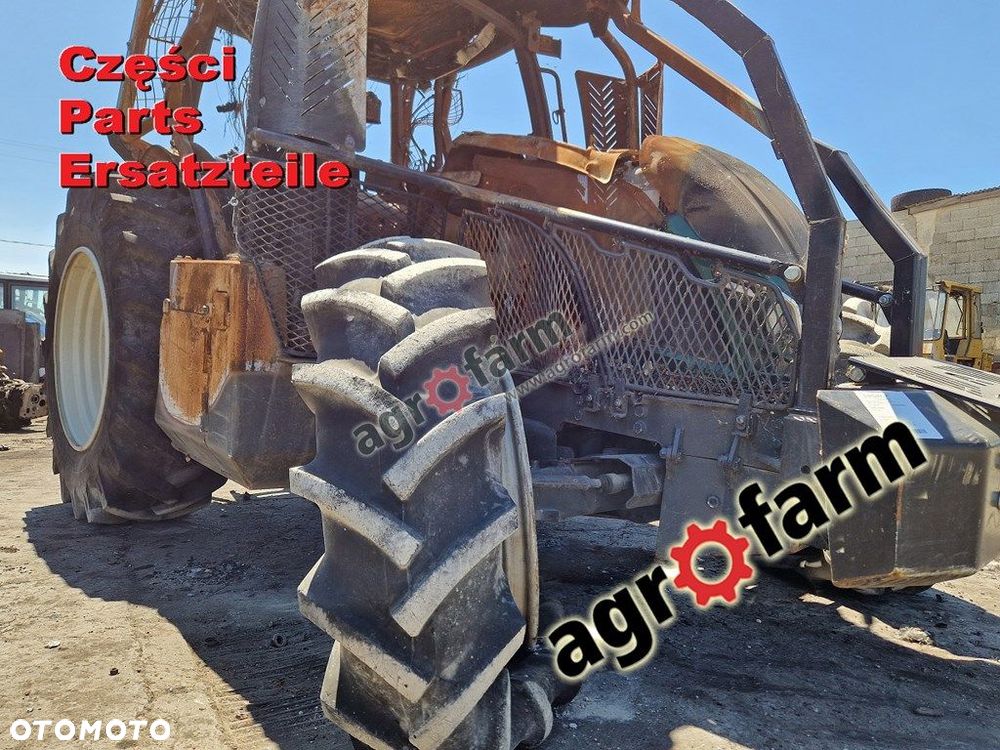 Valtra N174S części, skrzynia biegów, most przedni - 2