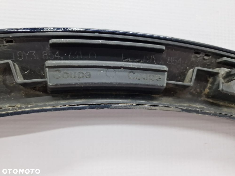 PORSCHE CAYENNE COUPE 9Y3 18- LEWA TYLNA TYLNIA TYŁ LISTWA NA BŁOTNIK , NR 9Y3854731A / 9Y3854731B , NR AUKCJI NLB90 - 14