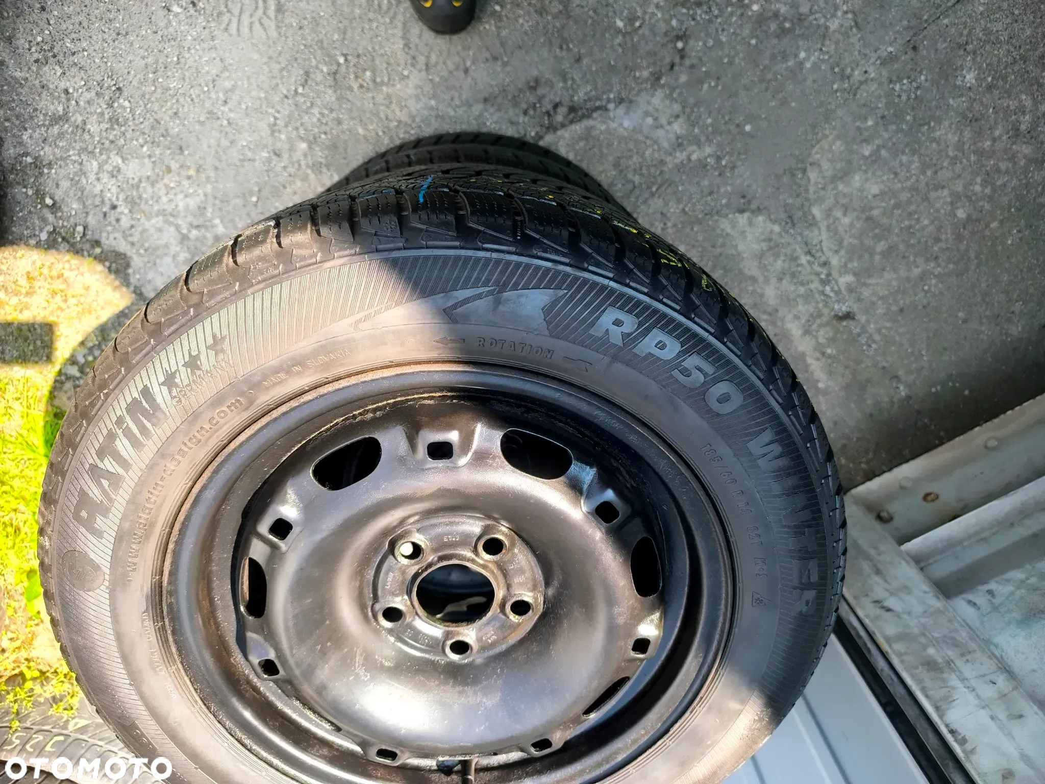 5x100 Felgi Stalowe Stal 14 Koła Zimowe Zima SKODA FABIA PRAKTIK ROOMSTER RAPID SEAT IBIZA CORDOBA TOLEDO IV 4 VW FOX POLO Legnica ALU-RAD 185/60 6,5mm - 6