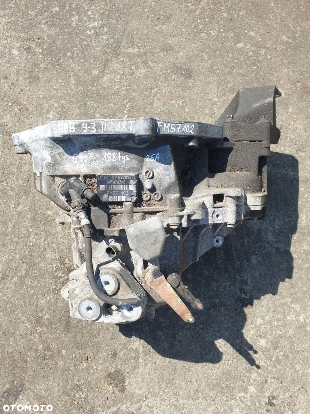 SKRZYNIA BIEGÓW MANUALNA SAAB 9-3 II 1.8 TURBO FM57102 - 2