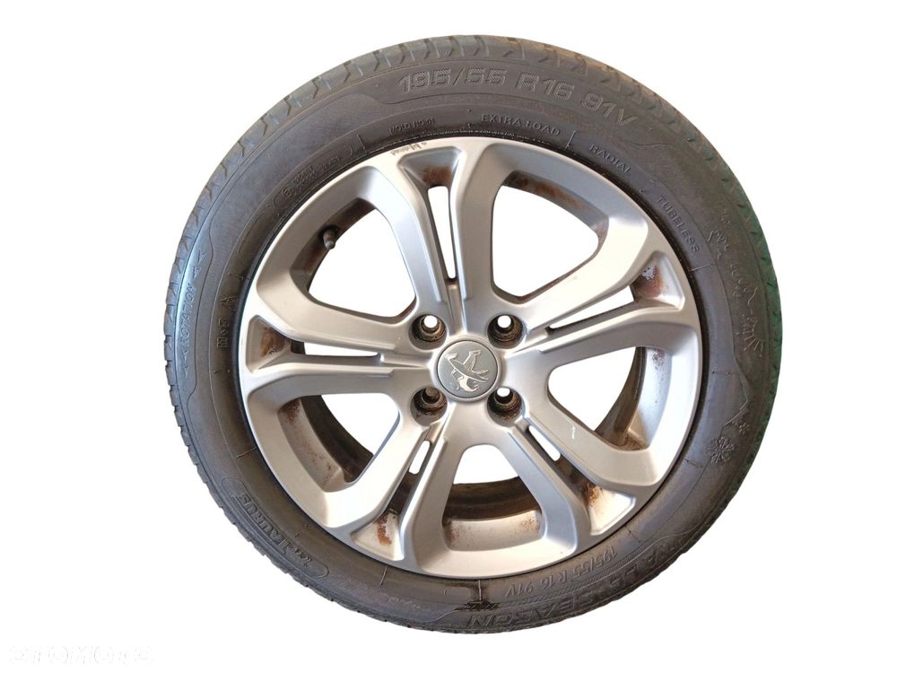 FELGI Z OPONAMI PEUGEOT 208 I (2012-2015) 1.6 e-HDI 92KM 9673773677 - 8