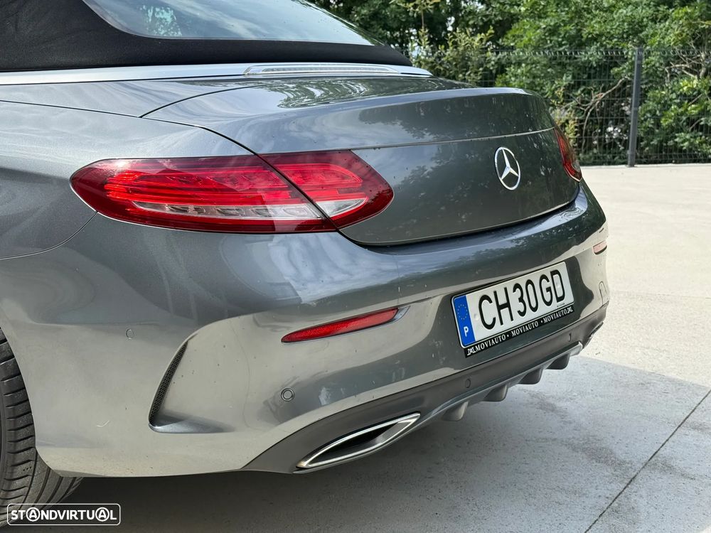 Mercedes-Benz C 220 d Cabrio 9G-Tronic AMG Line - 31