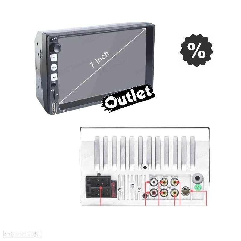 M100224L1 AUTO RADIO 2DIN 7 TÁCTIL BLUETOOTH USB SD - 6