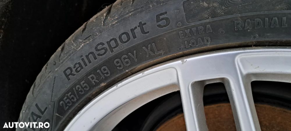 Roti 19 Jante 4F0601025BA Audi 4F0 601 025 BA Le Mans R19 5x112 cu anvelope 255 35 19 - 14