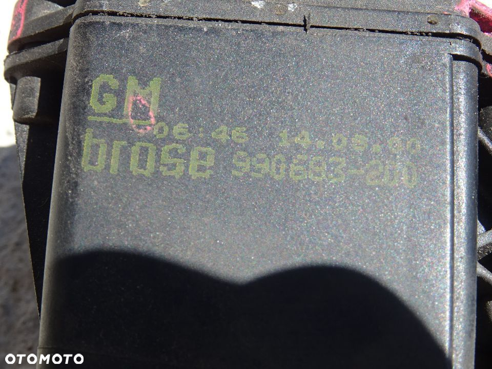 MECHANIZM SILNICZEK SZYBY PRAWY OPEL ASTRA G CABRIO COUPE BERTONE - 5