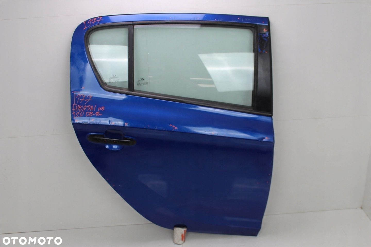 DRZWI PRAWY TYŁ TYLNE HYUNDAI I20 08-12R U6 - 1