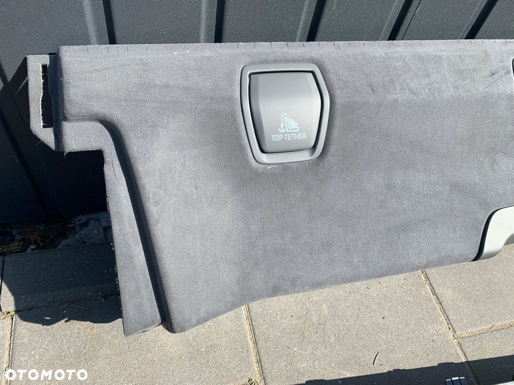 PÓŁKA TYLNA ROLETA ELEKTRYCZNA PODSZYBIE BMW 7 G70 ALCANTARA 5A20E41 - 3