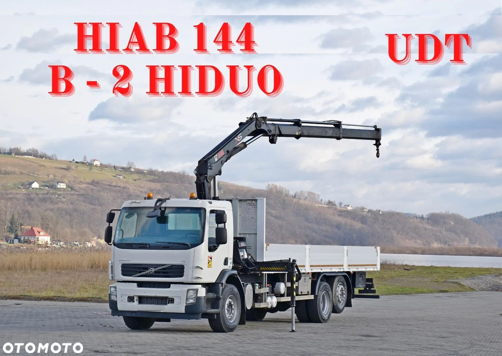 Volvo FE 320 * SKRZYNIA 8,00 m * HIAB 144 B - 2 HIDUO + PILOT - 1