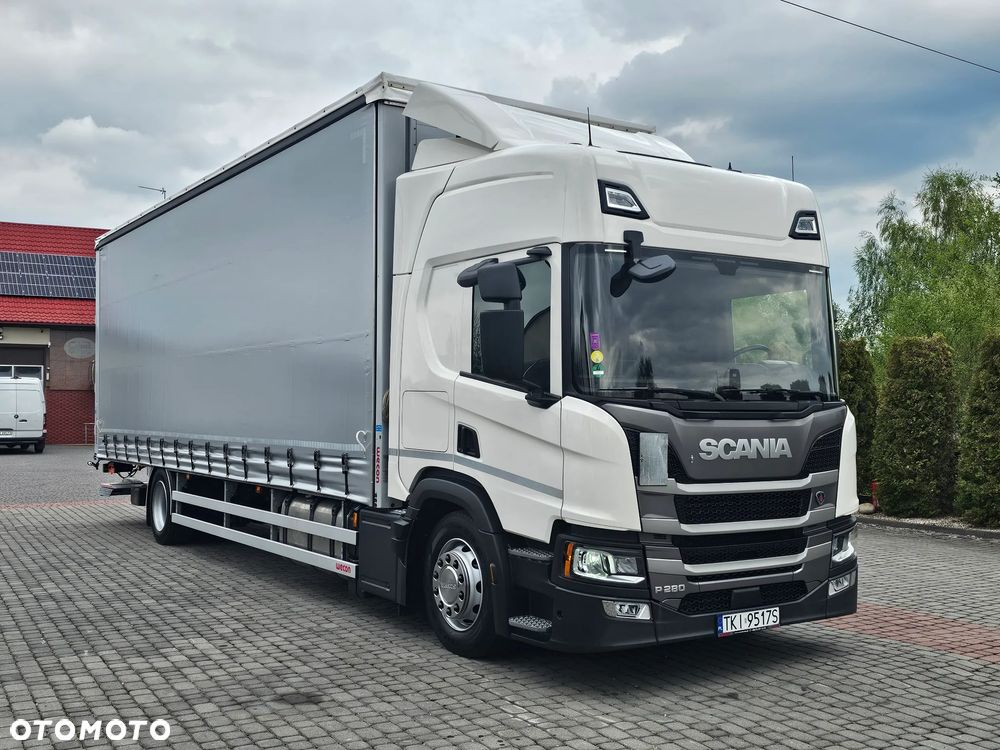 Scania P280 4X2 FIRANKA 9.0m 22 europalety+WINDA DHOLLANDIA! - 4