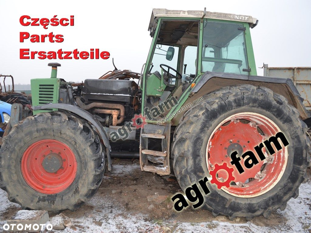 Fendt 310 LSA części, skrzynia biegów, silnik, oś - 2