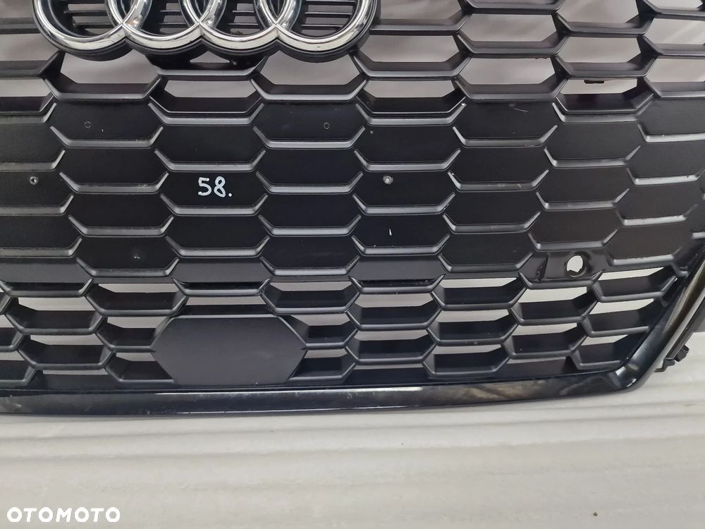 AUDI A3 8Y0 S-LINE 20- ATRAPA / GRILL PRZEDNI PRZÓD NA PDC CZARNY MATOWY , NR 8Y0853651B , NR AUKCJI GL58 - 9