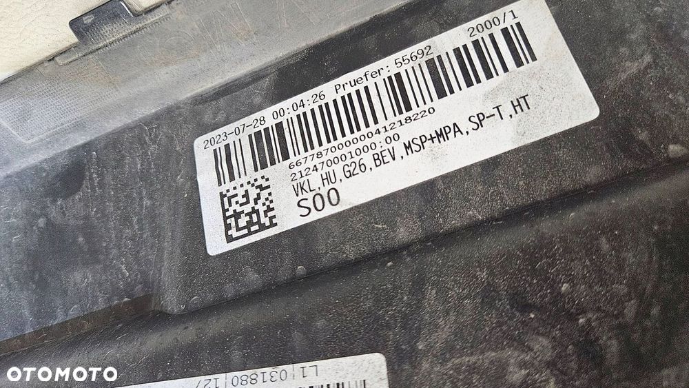 DOKŁADKA ZDERZAKA TYŁ TYLNA BMW 4 G26 M-PAKIET 8096492 - 4