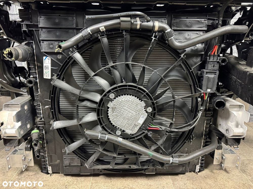 PAS PRZEDNI KOMPLETNY CHŁODNICE WENTYLATOR BMW X7 G07 40i LCI 280 kW 381 PS - 11