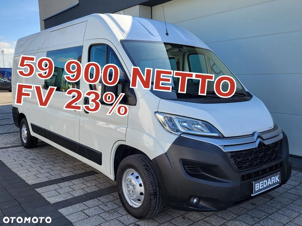 Peugeot Boxer, L3H2, BRYGADÓWKA, 7 miejsc, DOKA, tempomat, klima - 2
