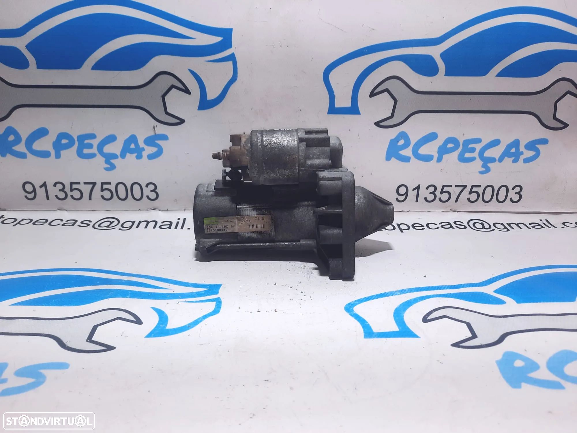 MOTOR ARRANQUE PEUGEOT 307 1.6 HDI 16V 110CV 9HY 9645100680 1398RD 308 206 207 307 407 3008 5008 - 1