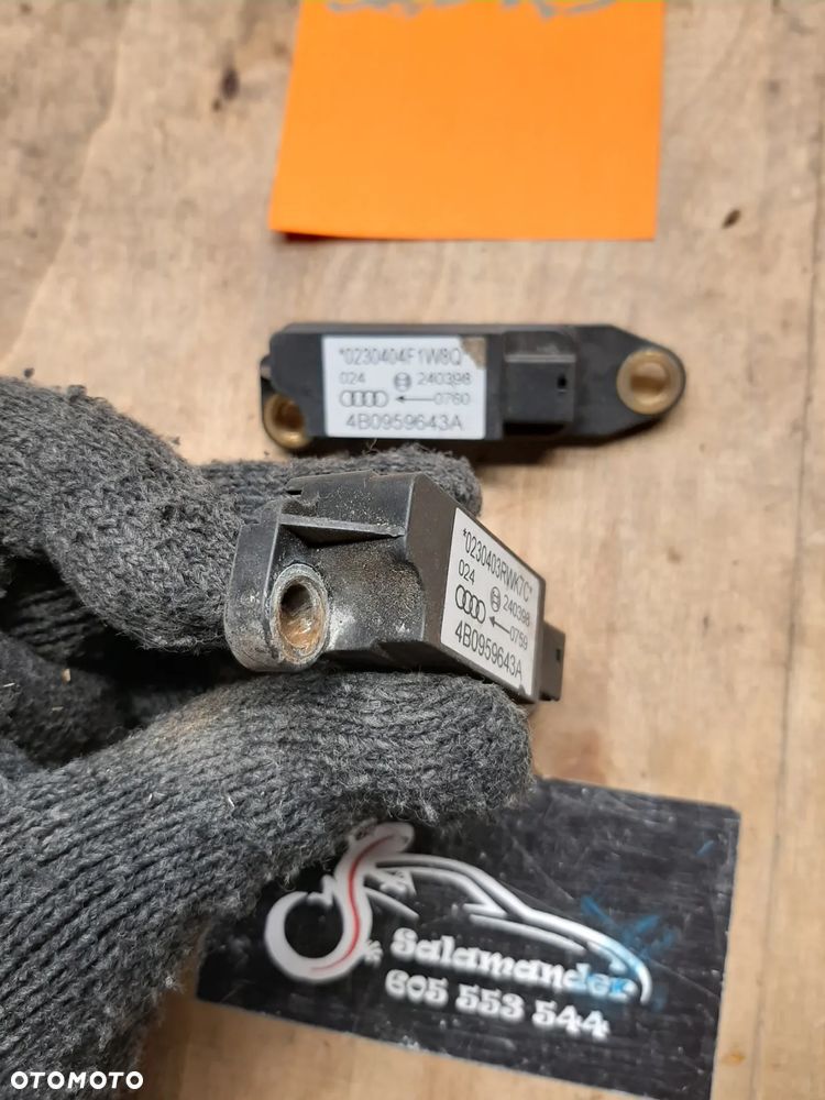 Czujnik Uderzenia 4B0959643A Bocznego Uderzeniowy Sensor Audi A6 C5 A4 B5 - 4