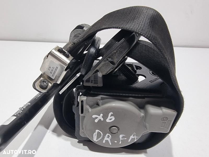 Centura de siguranta cu pretensioner dreapta fata BMW X6 (2008-2014) [E71, E72] 7161046 - 2