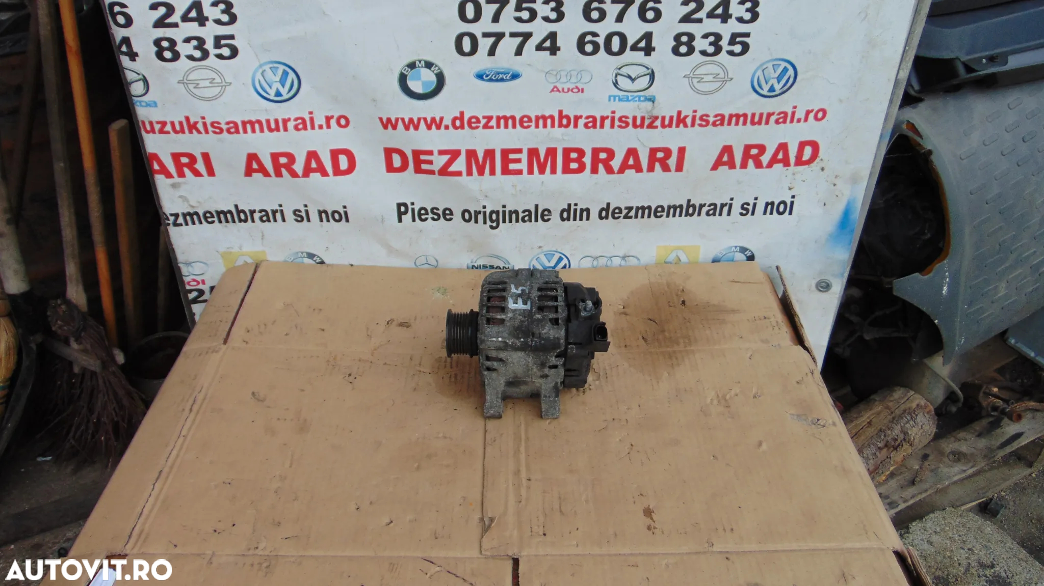 Alternator Ford Focus 1.6 euro 5 Fiesta 7 1.4tdci 1.6tdci transit tourneo connect fiesta 6 euro 5 c - 4