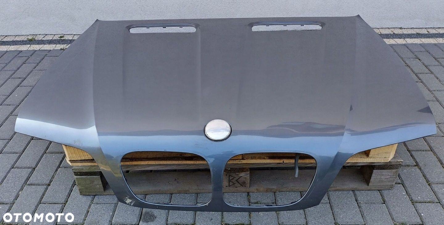 BMW X5 E53 PRZED LIFT 99-03 MASKA POKRYWA SILNIKA 400/7 STAHLGRAU METALLIC - 3