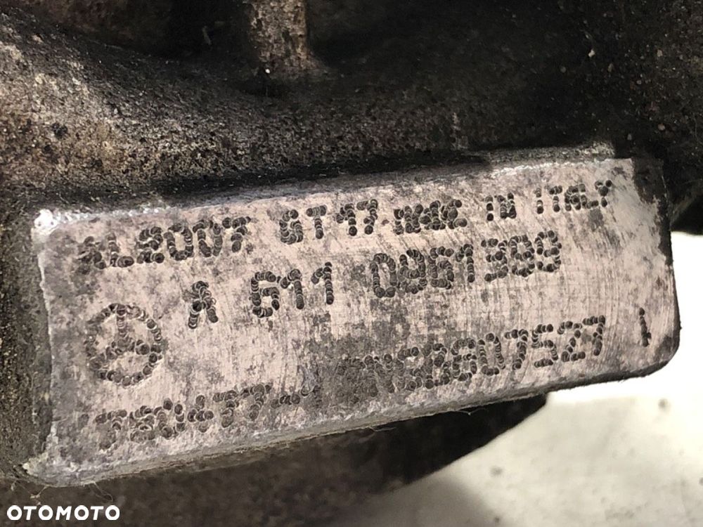 TURBOSPRĘŻARKA  MERCEDES-BENZ VITO Autobus (W638) 1996 - 2003 112 CDI 2.2 (638.194) 90 kW [122 KM] - 4