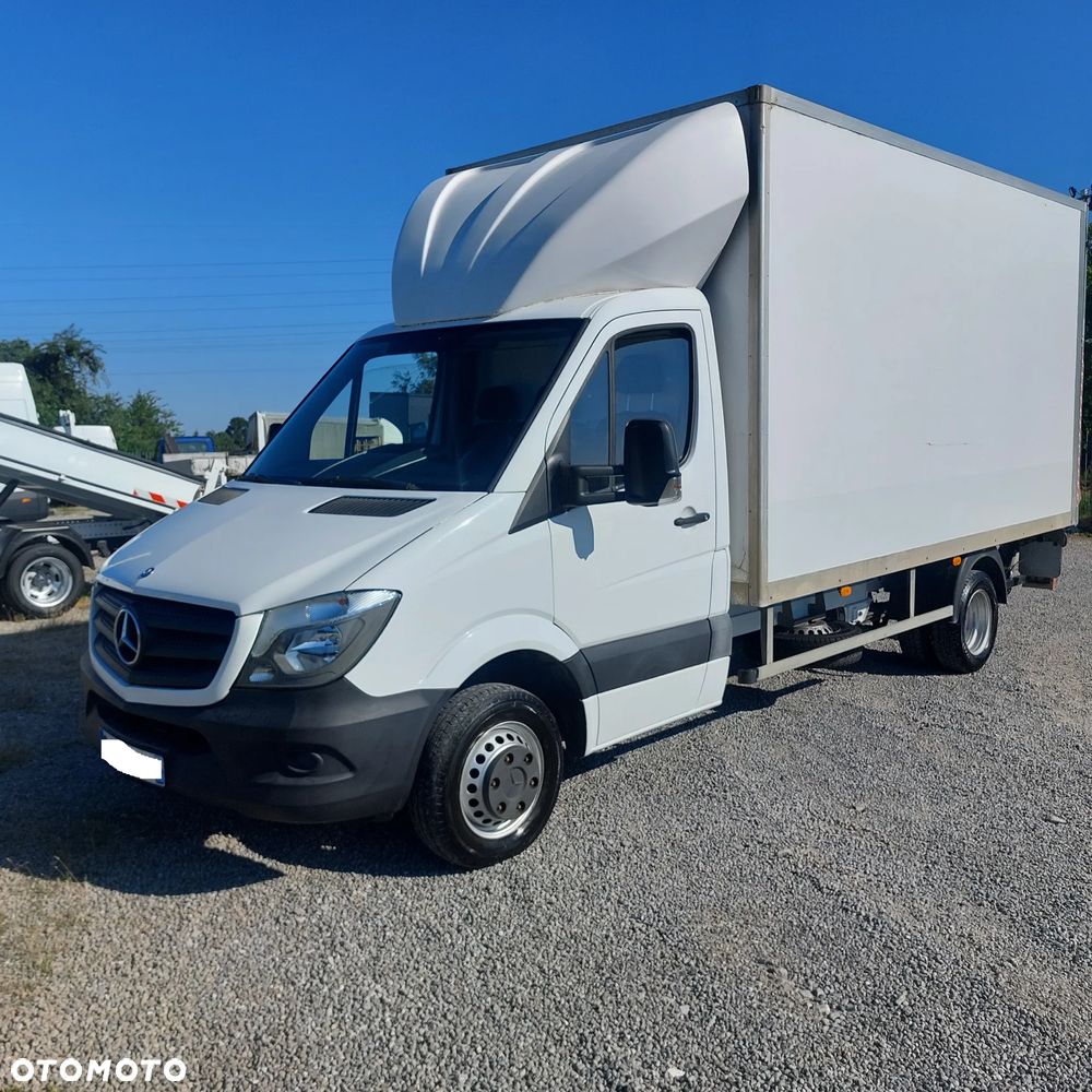 Mercedes-Benz Sprinter/ kontener/ winda Dhollandia/ klima/ bliźniak - 1