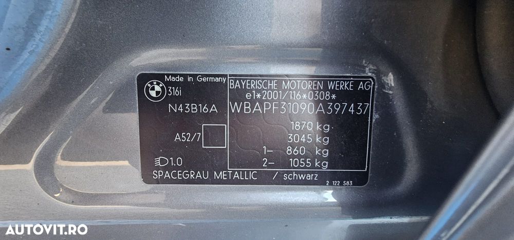 BMW Seria 3 316i - 9