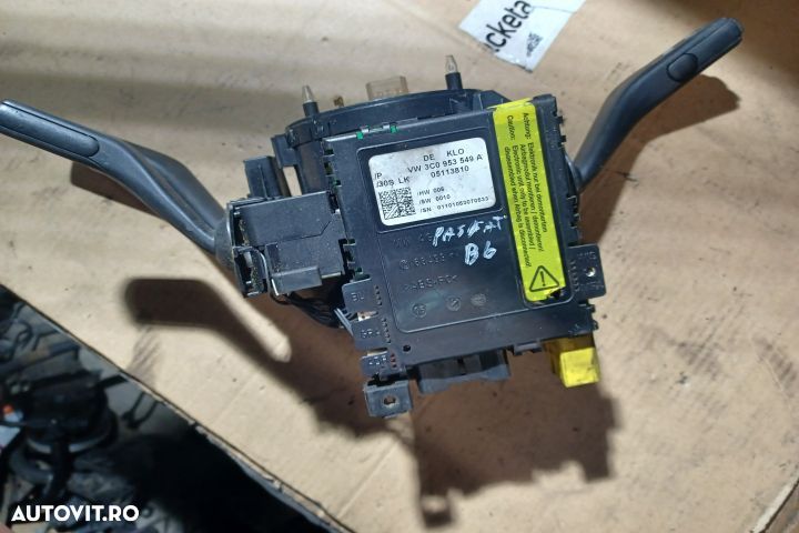 Spirala volan + MANETE  3C0959653 Volkswagen VW Passat B6 [2005 - 201 - 2