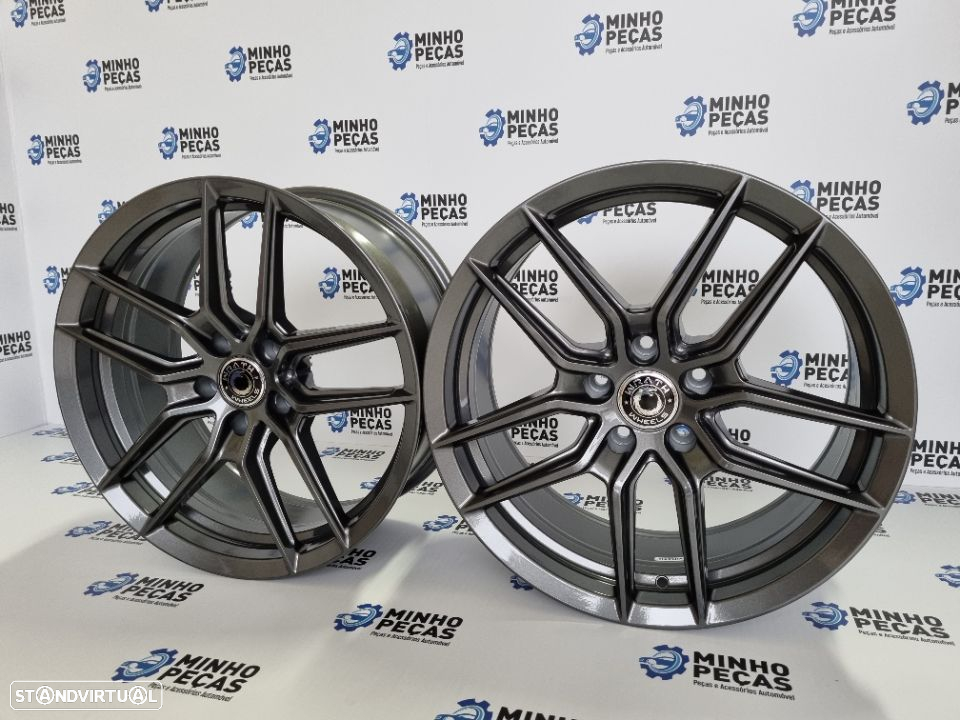 Jantes Wrath (WF-14) em 19" BMW Gloss Graphite - 3