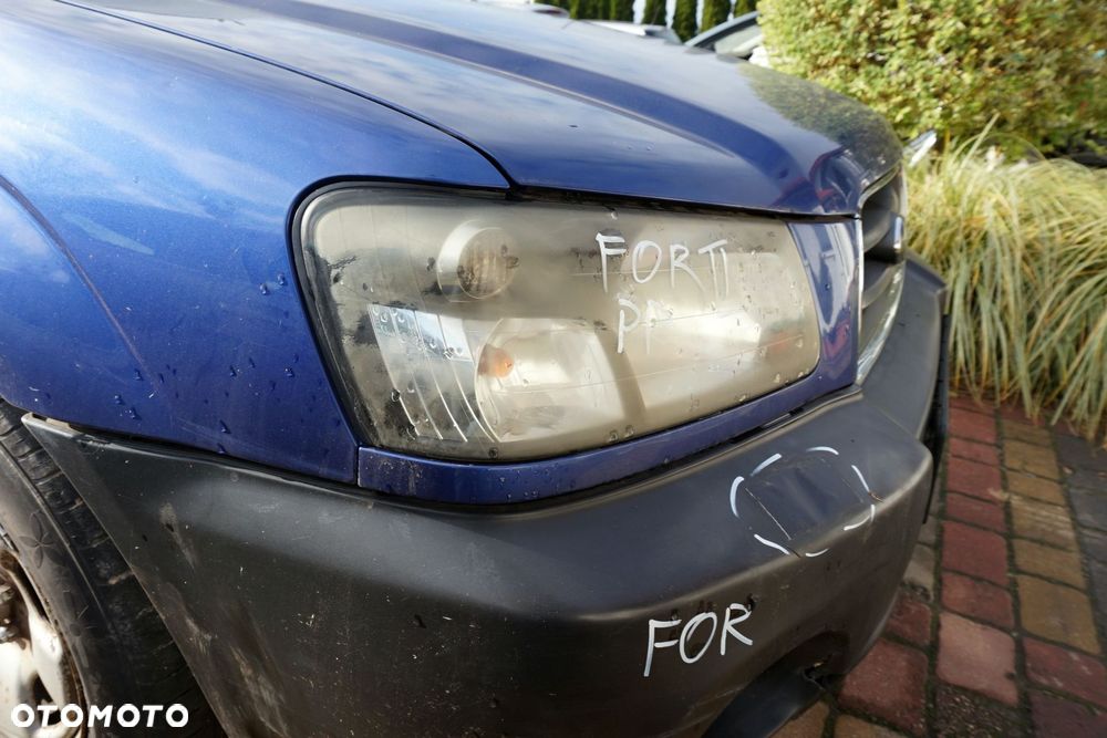 MASKA ZDERZAK BŁOTNIKI LAMPY FORESTER II SG 2J2  SUBARU 2002-2006 NIEBIESKI PRZÓD KOMPLETNY - 28
