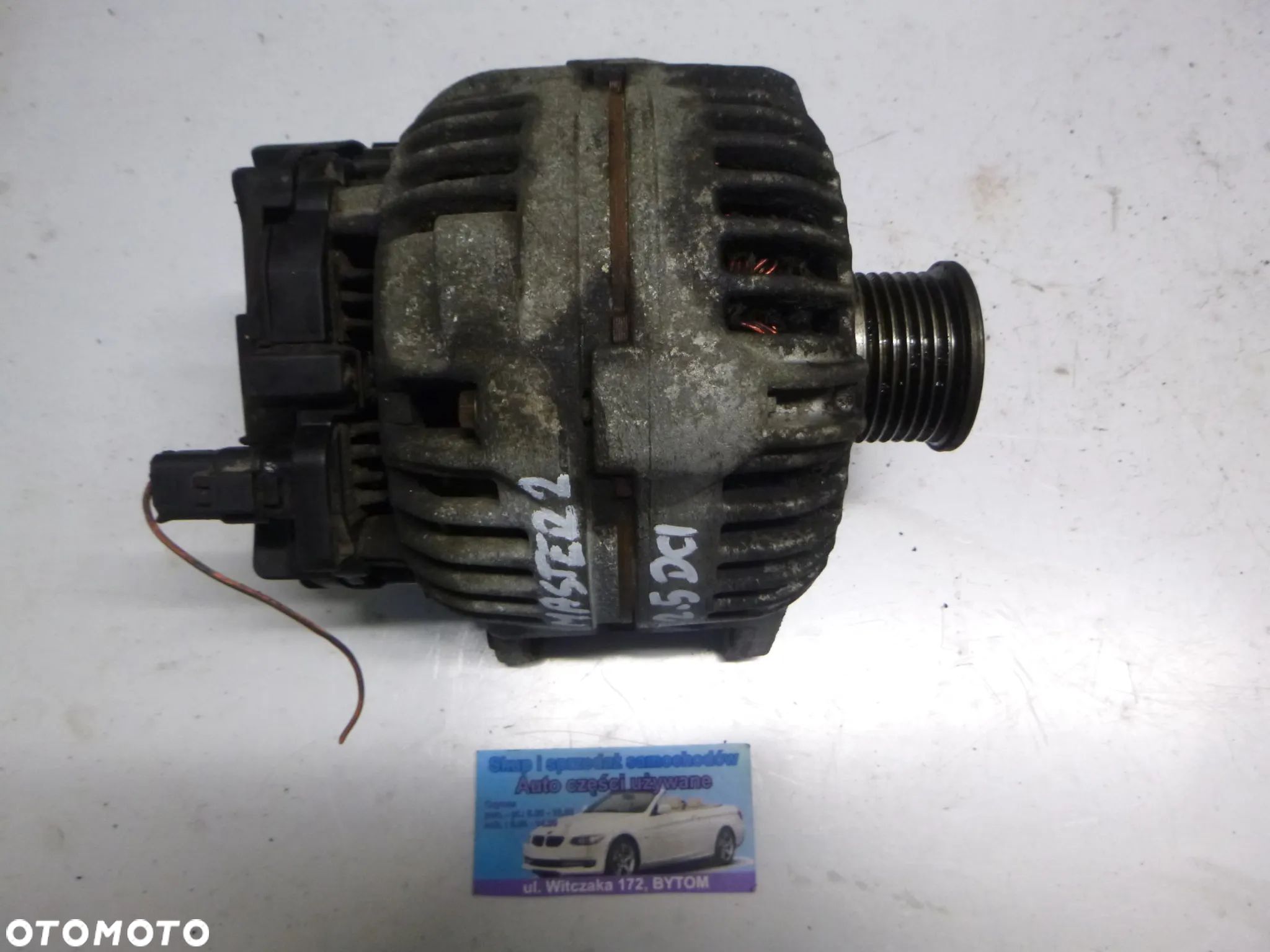 ALTERNATOR RENAULT MASTER II 2,5 DCI  8200190721  150A BOSCH - 1