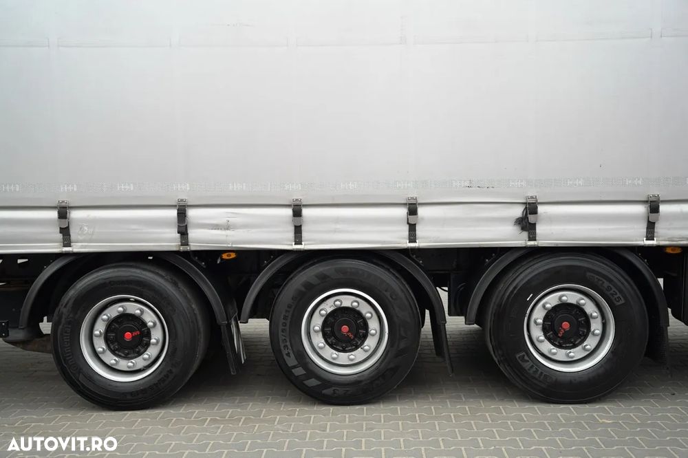Schmitz Cargobull / CORTINĂ / MEGA / PUNȚĂ RIDICATĂ / PUNȚI SAF / LVD / - 26