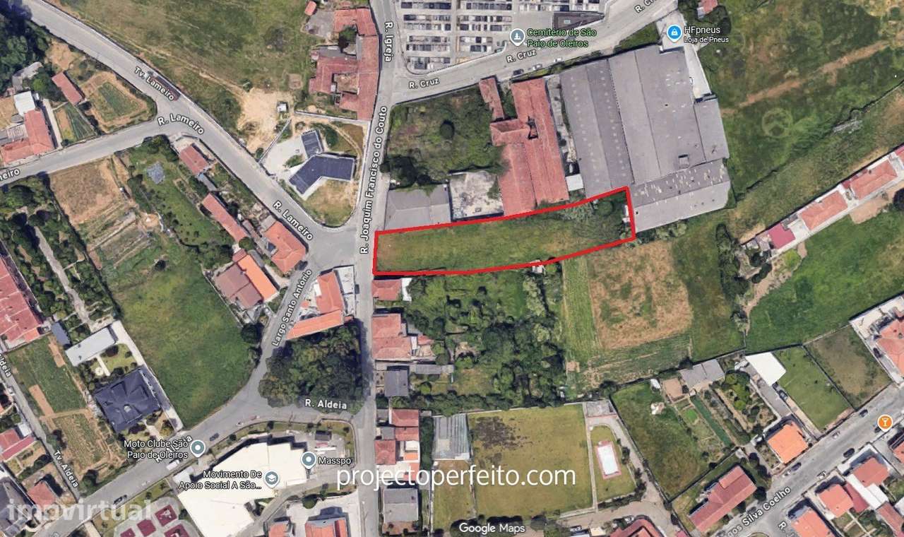 Lote de Terreno  Venda em São Paio de Oleiros,Santa Maria da Feira - Grande imagem: 5/6