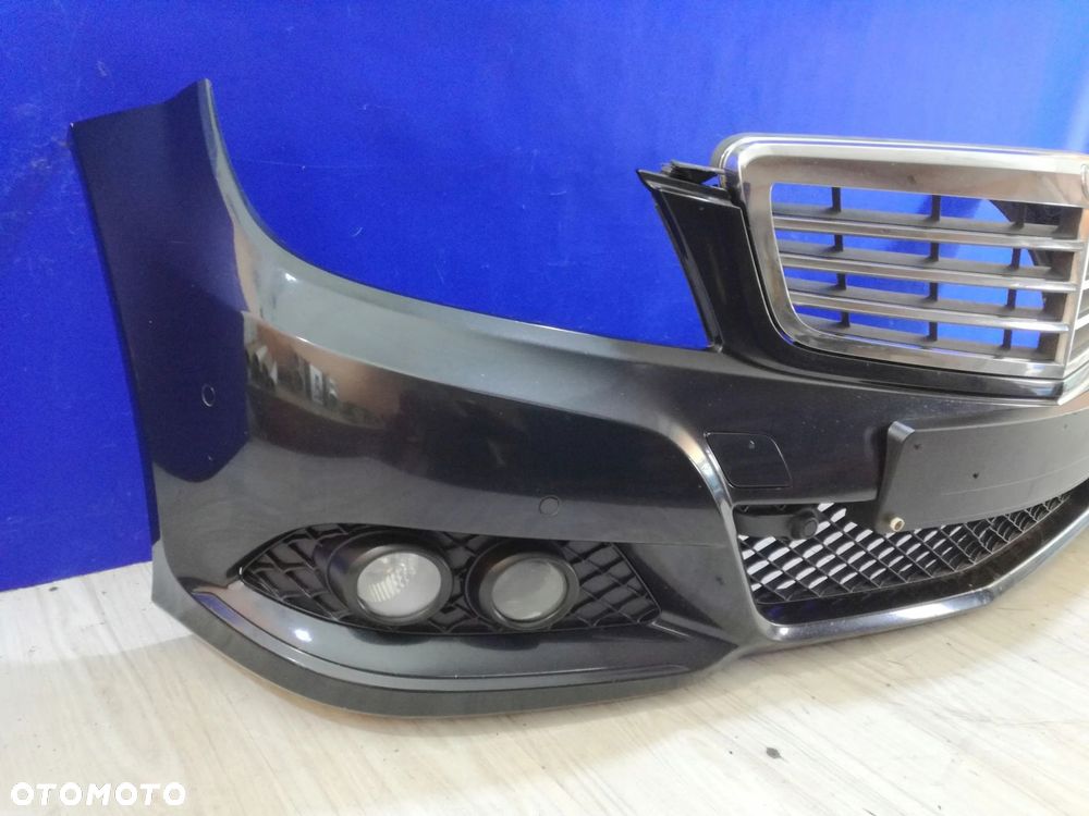 Mercedes C Klasa W204 Lift C183 zderzak grill przód przedni PDC 11/14r - 3