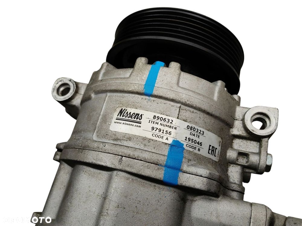 SPRĘŻARKA KLIMATYZACJI SKODA OCTAVIA II LIFT (2008-2013) 1.6 TDI 105KM 890632 - 3