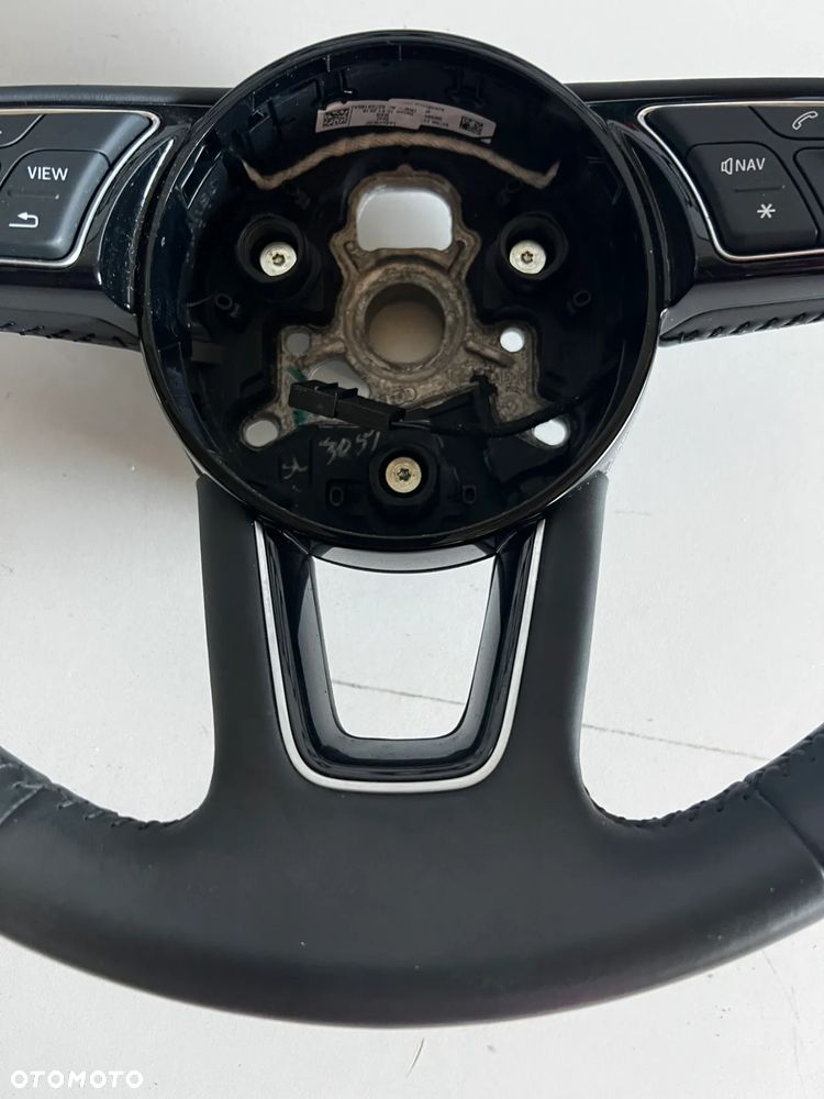 Kierownica czarna skóra Audi A4 B9 A5 8W0419091CK SOUL * - 5