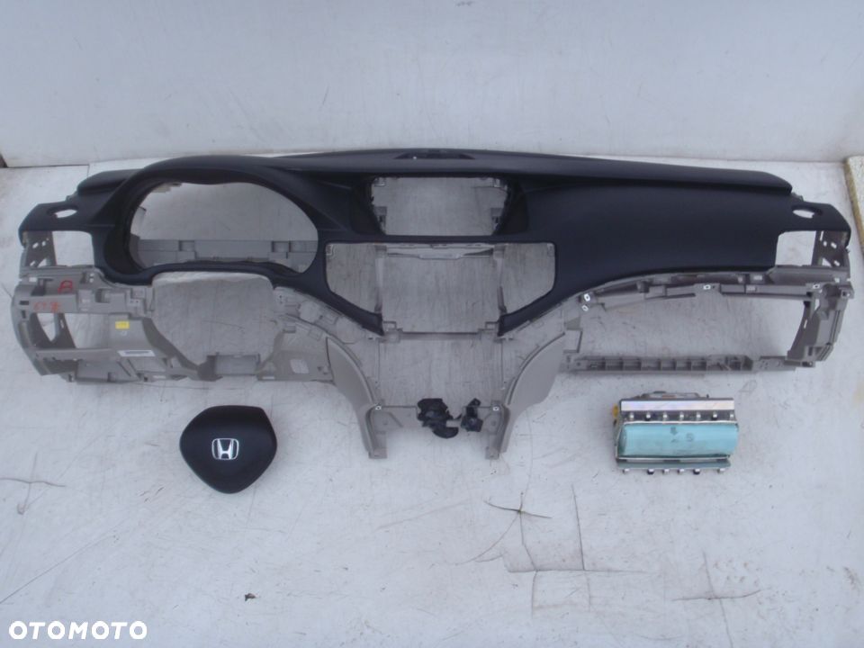 HONDA ACCORD 8 VIII DESKA KONSOLA KOKPIT PULPIT PÓŁKA PARAPET Raz2 wymiana montaż Raz2 AIRBAG PASY ! - 5
