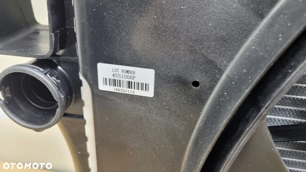 MERCEDES S-KLASA W221 CL W216 4.7 5.5 CHŁODNICA WODY KLIMATYZACJI WENTYLATOR 850 WAT NOWE - 4