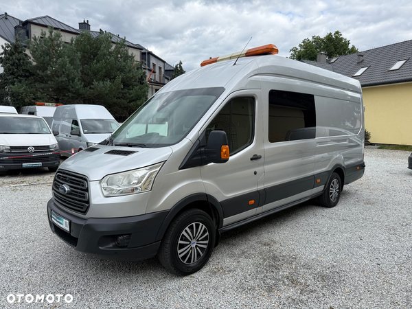 Ford Transit Furgon Brygadowy 7 osobowy L4H3 Jumbo, Kamera, Hak, FV Vat 23%