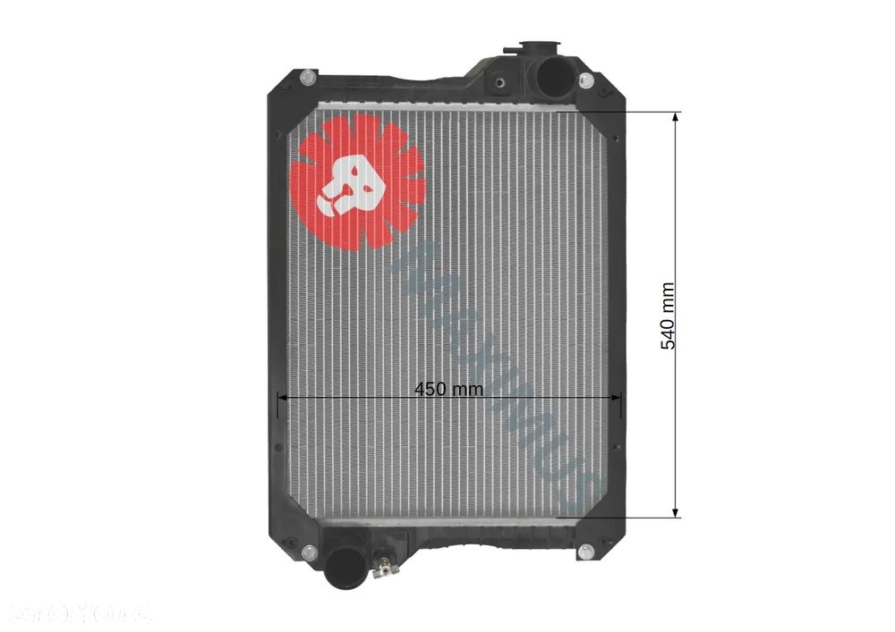 NOWA CHŁODNICA WODY CASE MX100 MX90 CX80 CX70 MX80 CX100 CX90 C90 C100 239979A2 239979A3 303496A2 - 2