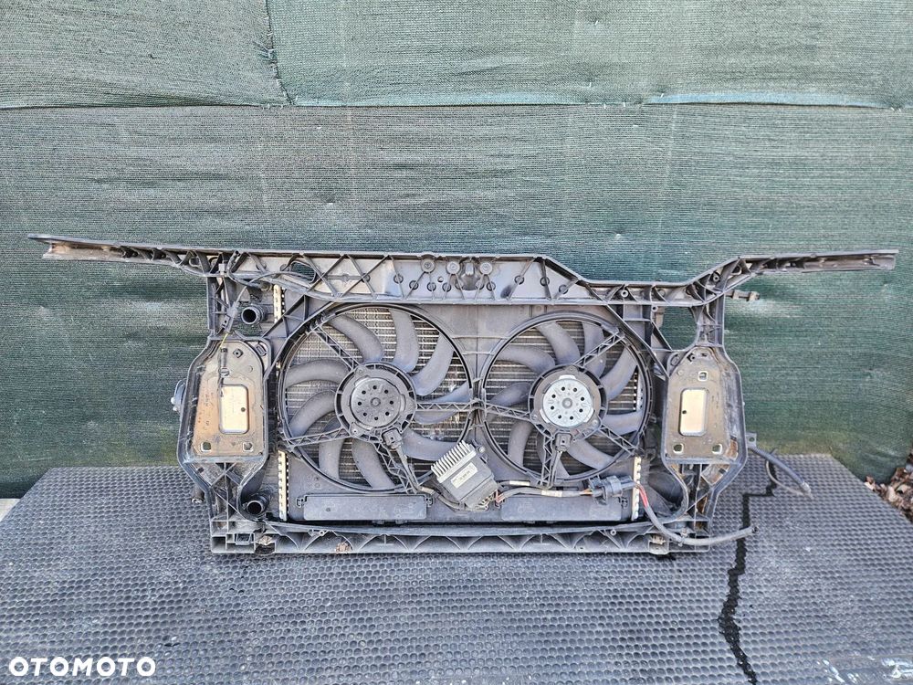 Pas Przedni Wzmocnienie Czołowe Belka Zderzaka Chłodnice Intercooler Wentylator 1.8 2.0 TFSI 2.0 TDI AUDI A4 B8 - 28