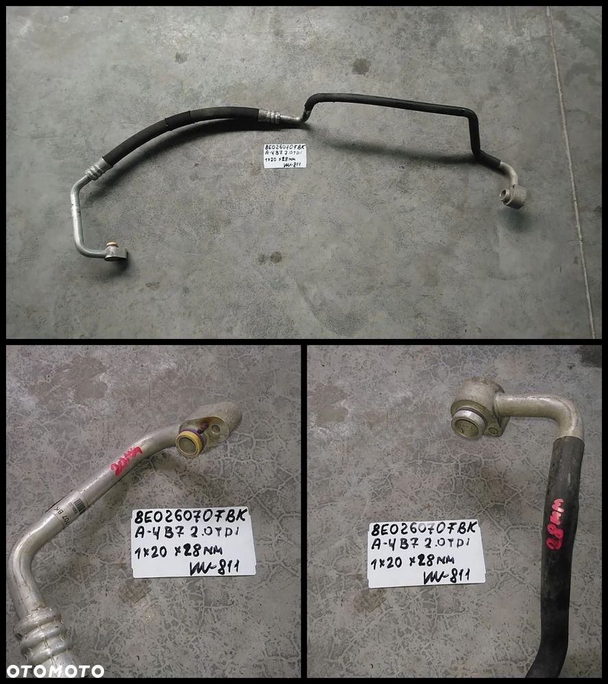 VW NR658-NR932 PRZEWÓD KLIMATYZACJI AUDI SEAT SKODA - 22