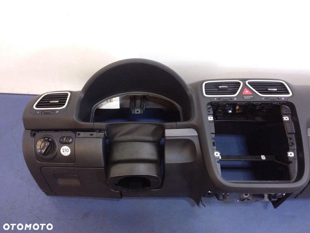VW EOS DESKA ROZDZIELCZA KONSOLA PASY PODUSZKI - 5