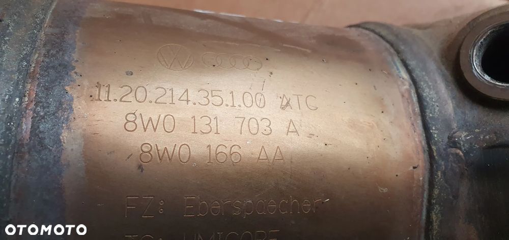 Katalizator Kat oryginał Audi A4 B9 1.4 TFSI 8W0131703A 8W0131703B - 9