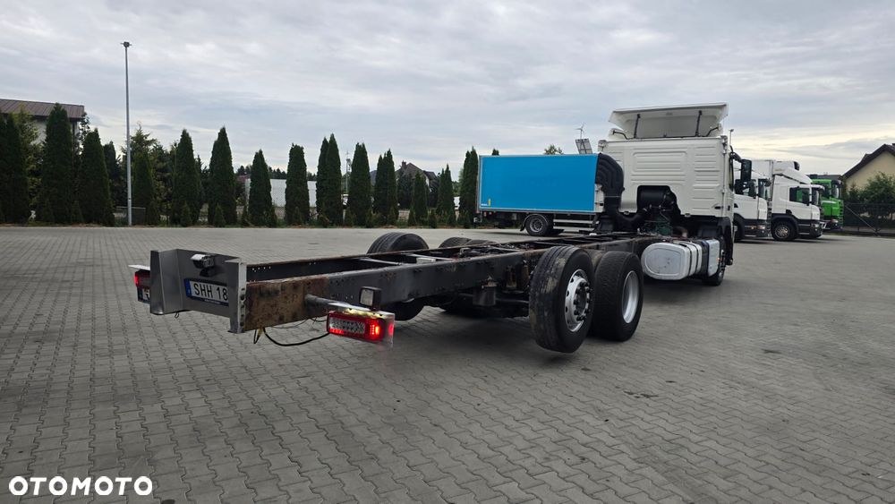 Volvo FM 370 6x2 rama do zabudowy, beczka asenizacyjna mleko laweta full air oś skrętna niski przebieg! - 16