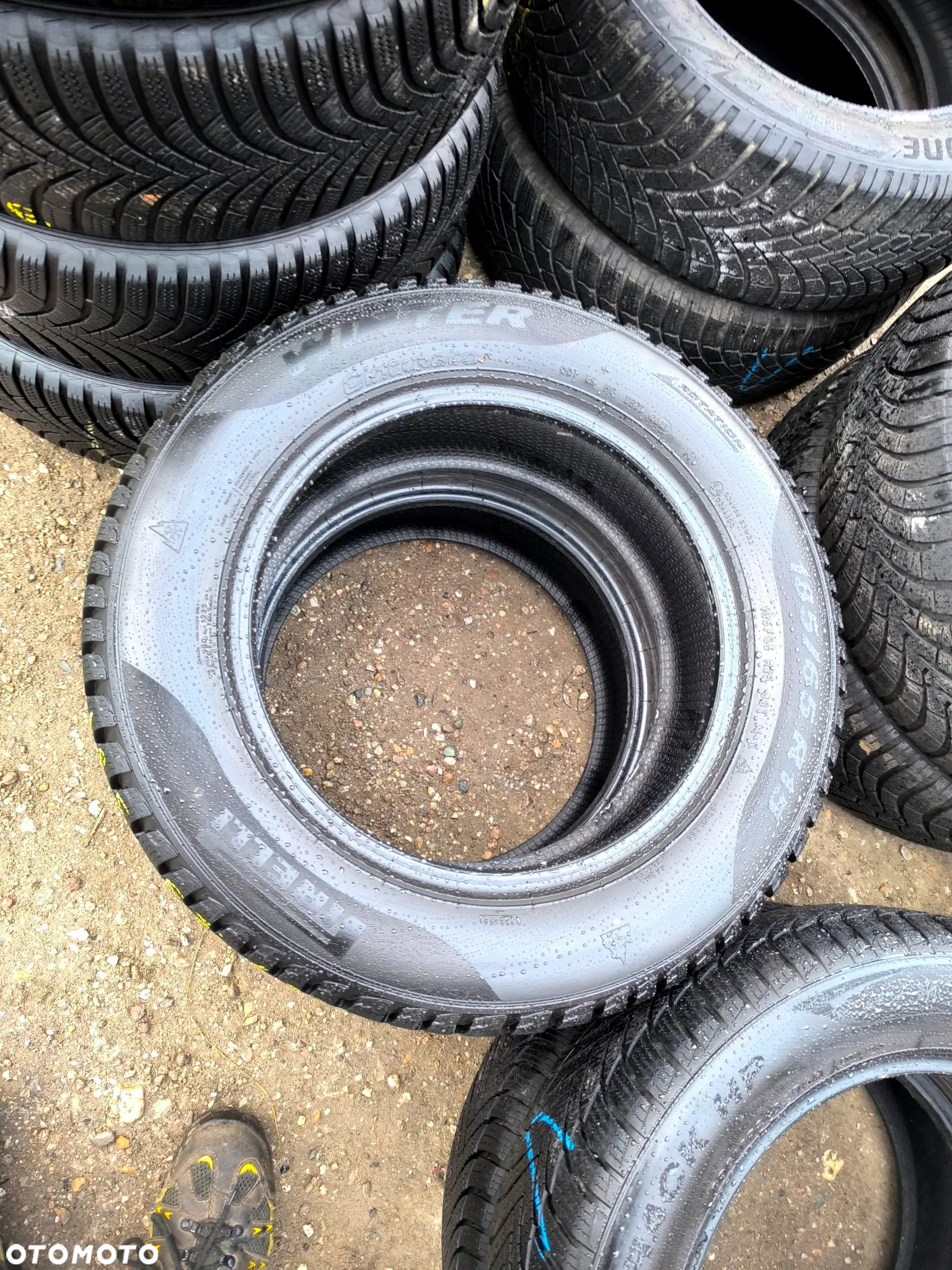 185/65R15 Opony Zimowe Zima PIRELLI CINTURATO WINTER 8mm Legnica ALU-RAD 185/65 - 5