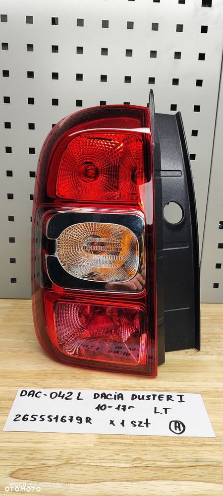 265551679R  LAMPY LAMPE TYLNE TYŁ DACIA DUSTER I - 6