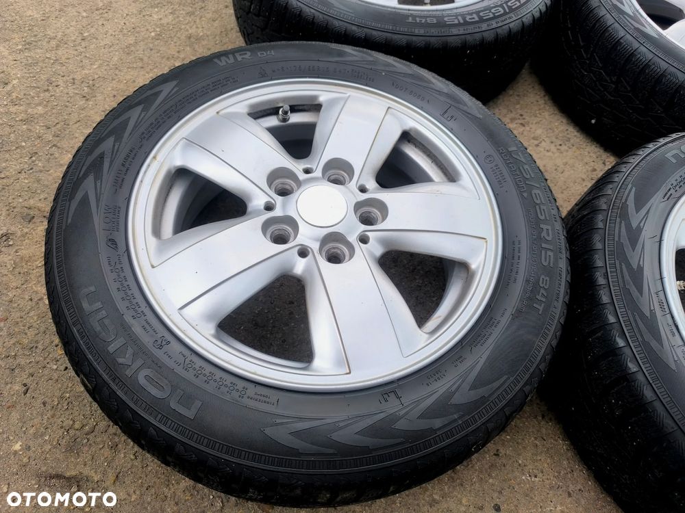 5x112 Felgi Aluminiowe Alufelgi 15 Koła Zimowe Zima MINI COOPER III 3 D ONE Cabrio TPMS 175/65 Legnica ALU-RAD 5,5mm - 9