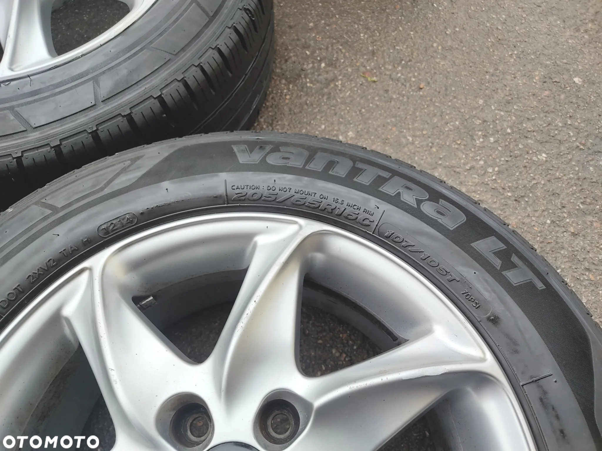 5x112 Alufelgi Felgi Aluminiowe Koła Letnie Lato 16C 16 MERCEDES V KLASA VIANO VITO W639 W638 VW T4 Transporter Caravelle Multivan Legnica ALU-RAD 205/65 6,5mm - 12